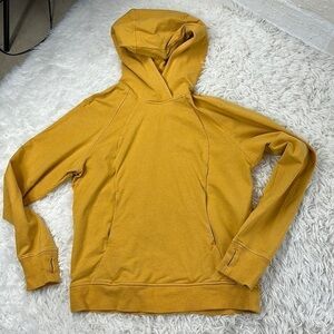 Lululemon Scuba Pullover Heathered Honey Lemon